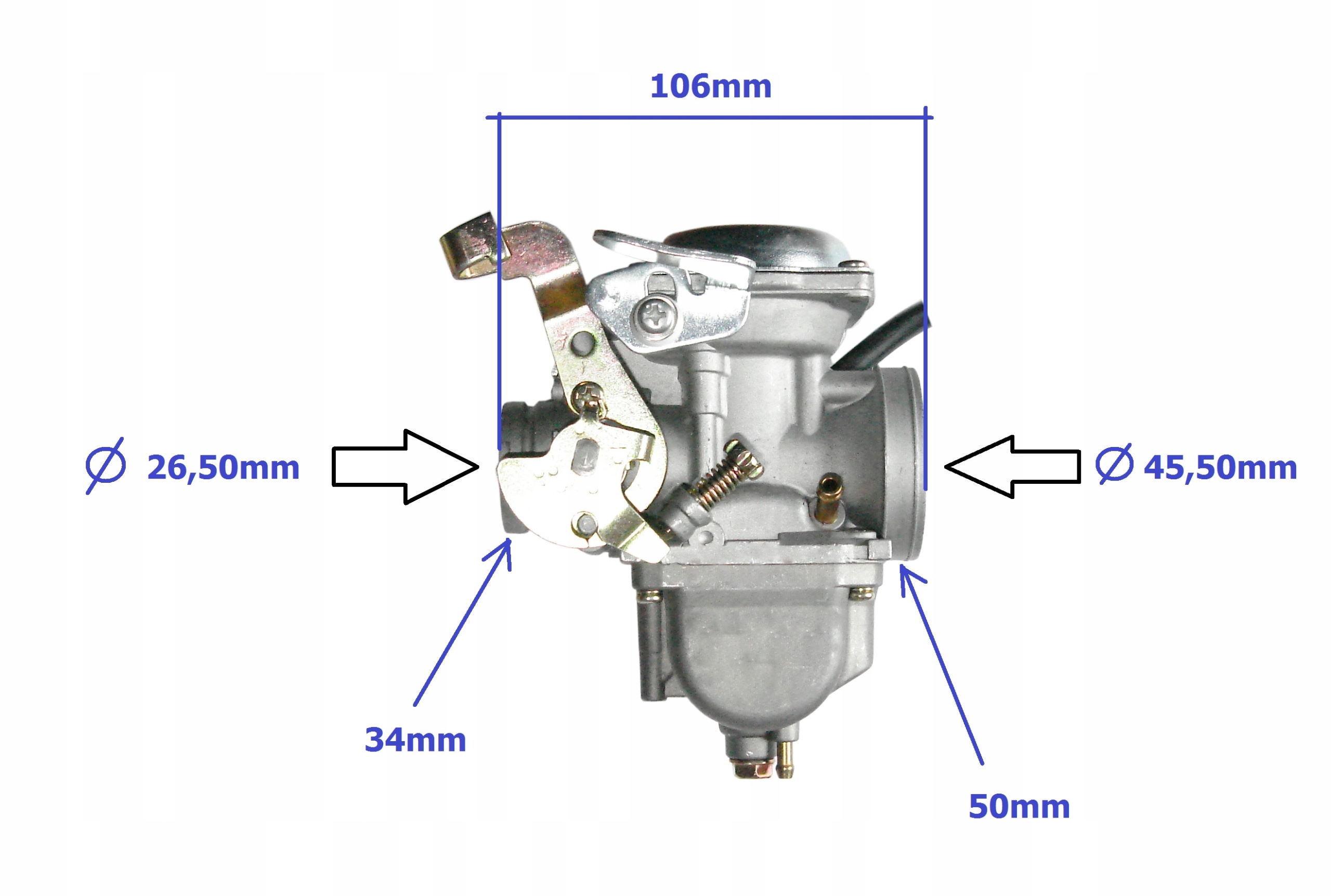 GAZNIK 4T SUZUKI GN125 NOWY Part number gn4344