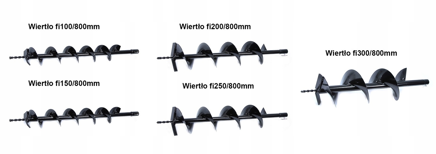 WIERTŁO DO WIERTNICY SPALINOWEJ ŚWIDER 15cm 150mm Kod producenta brak