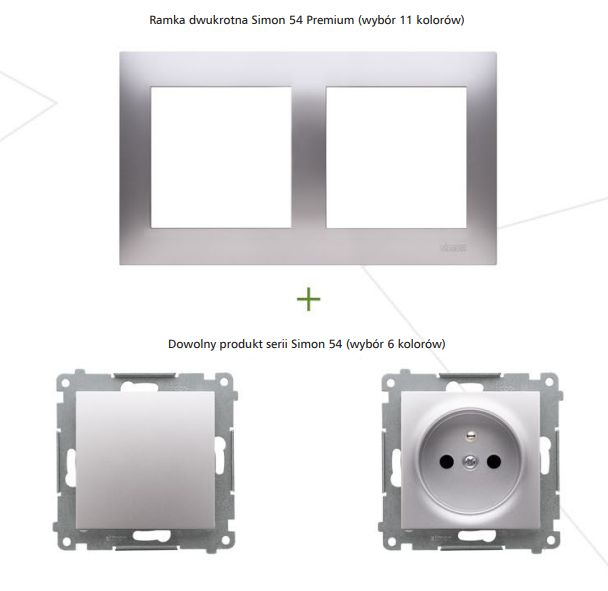 SIMON 54 GNIAZDO ŁADOWARKA USB 2,1A ANTRACYT EAN (GTIN) 5902787849931