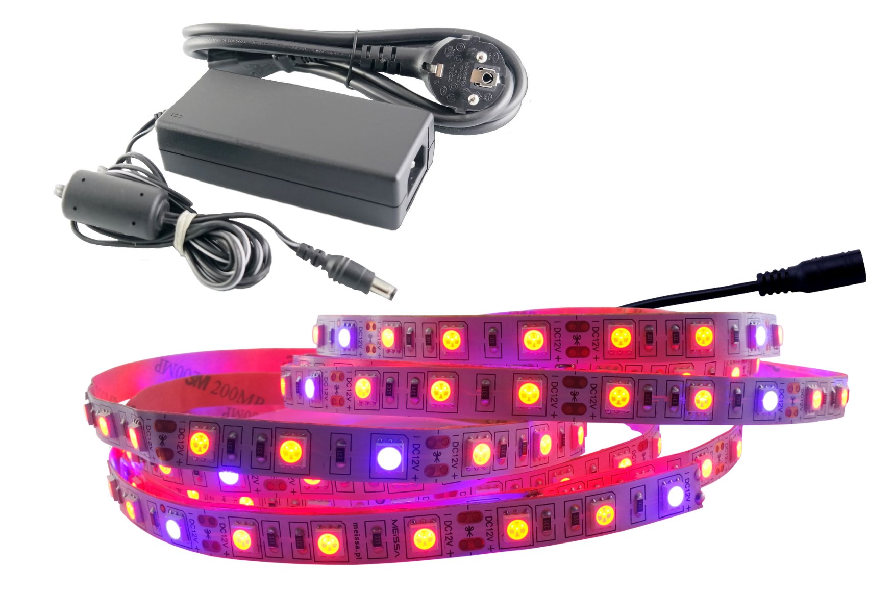 Set Led osvětlení Grow pro růst rostlin 4 m