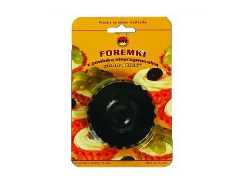 10X SNB FOREMKI BABECZKI 70 MM Z WARSTWĄ NON-STICK EAN (GTIN) 5902882000886