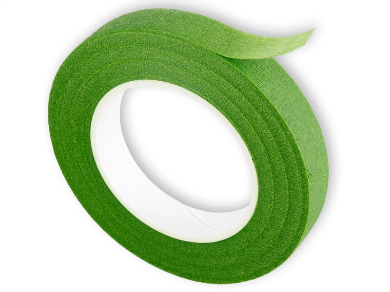 

Florystyczna Taśma Maskująca Zielona 12mm/27m