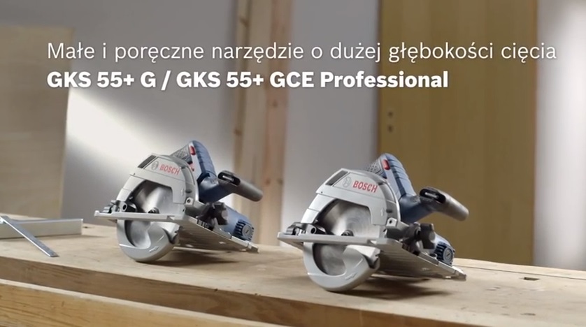 Pilarka tarczowa Bosch GKS 55+ GCE Professional Marka Bosch