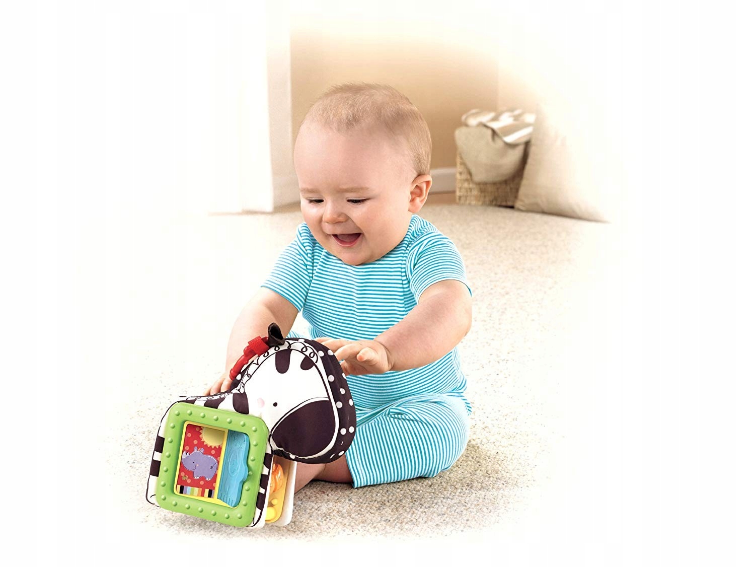 FISHER PRICE ZAWIESZKA ZEBRA I PRZYJACIELE ZOO Kod producenta BRAK