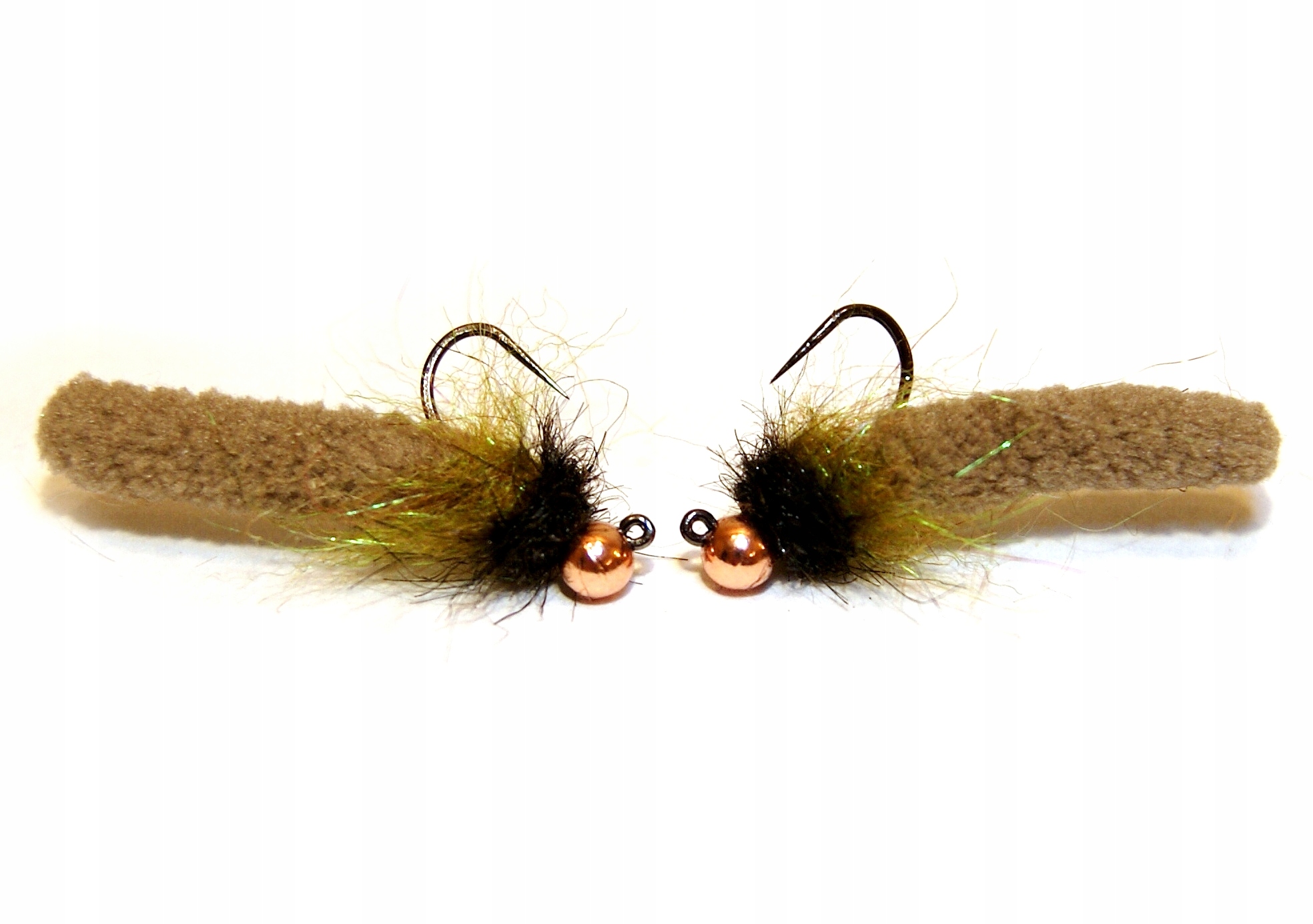 

Nimfa na brzany, świnki, mopfly jig #10