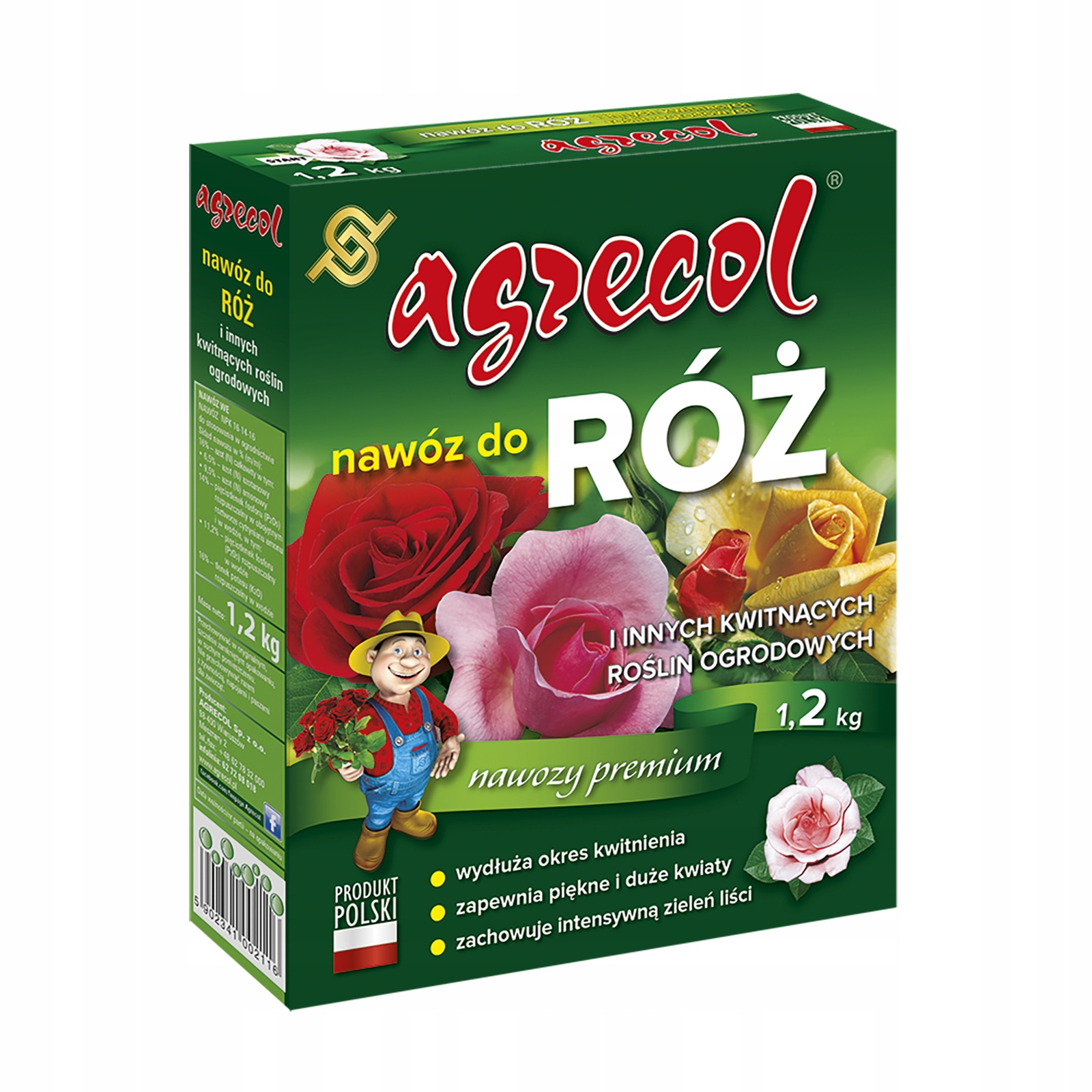 

Agrecol nawóz do Róż 1,2 kg