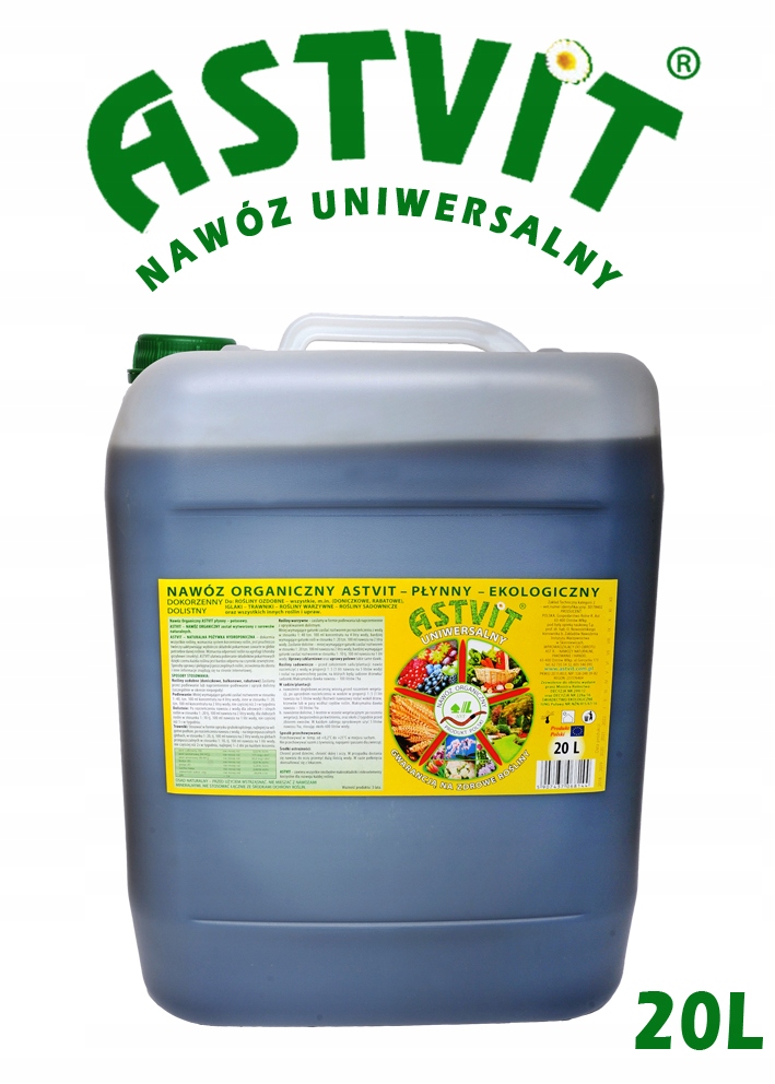 Nawóz organiczny Astvit 20 L