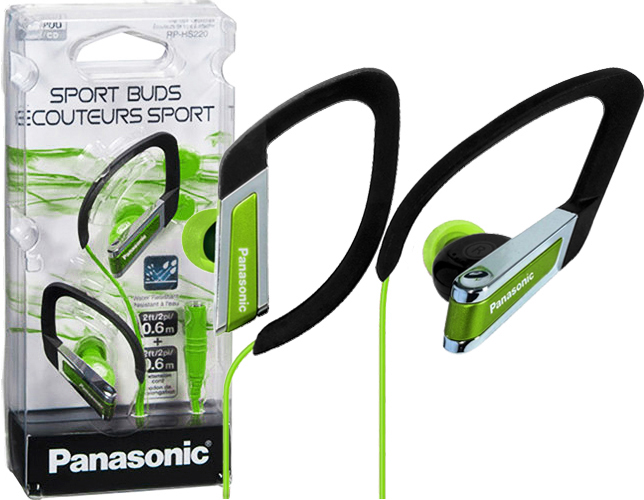 

Słuchawki douszne Panasonic RP-HS220 zielone