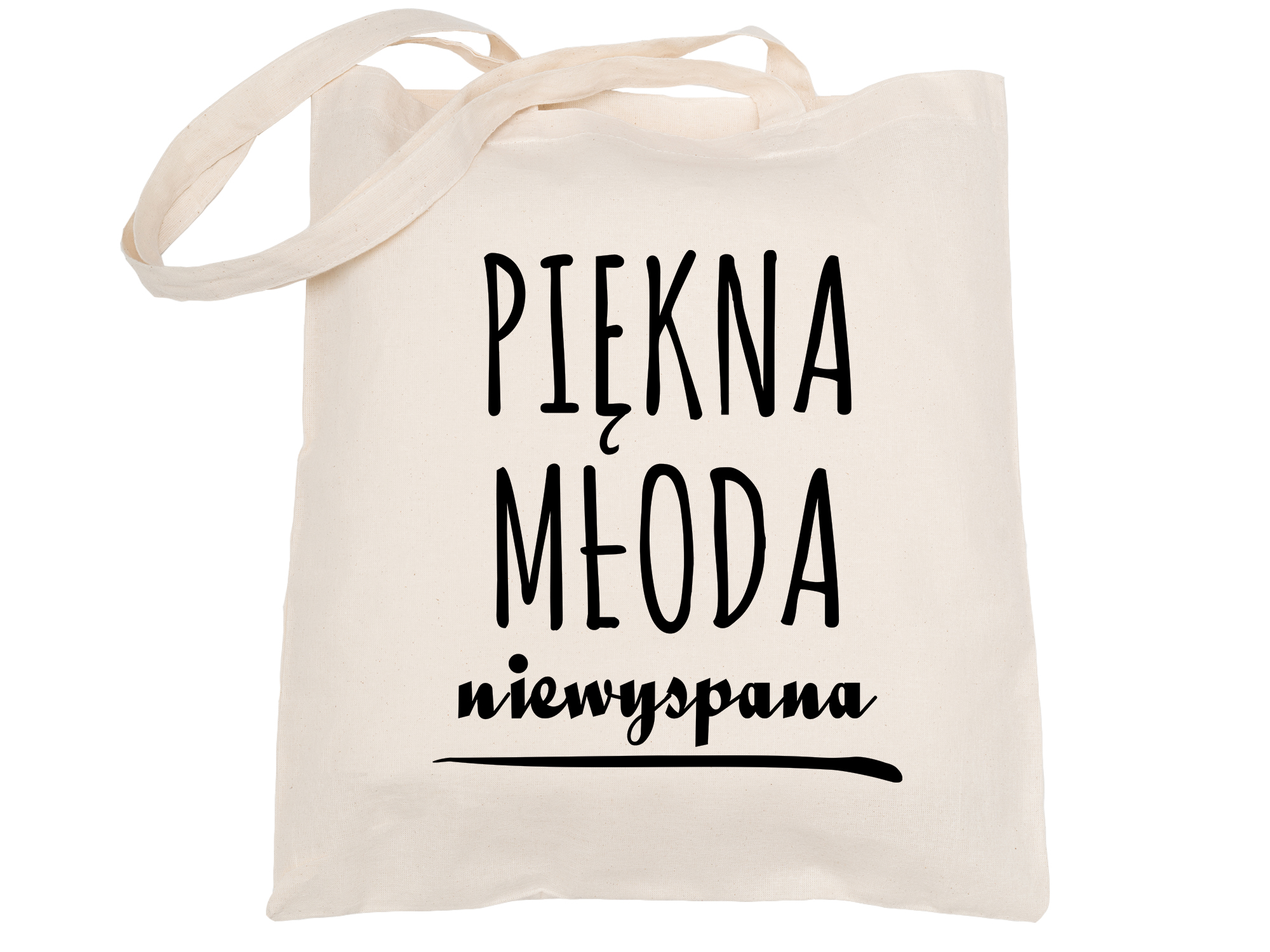 

Torba ecru 38x42 Dzień Kobiet - Piękna Młoda