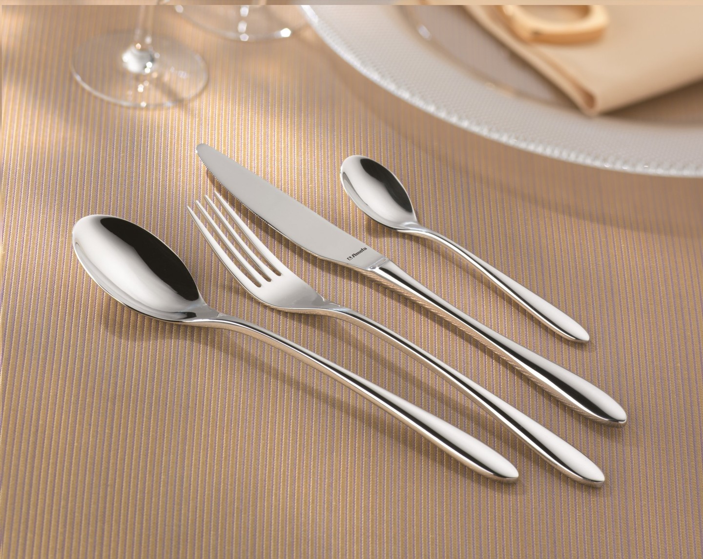 AMEFA 72 SZTUĆCE KOMPLET 1120 CUBA ZESTAW 12 OSÓB Liczba osób 12