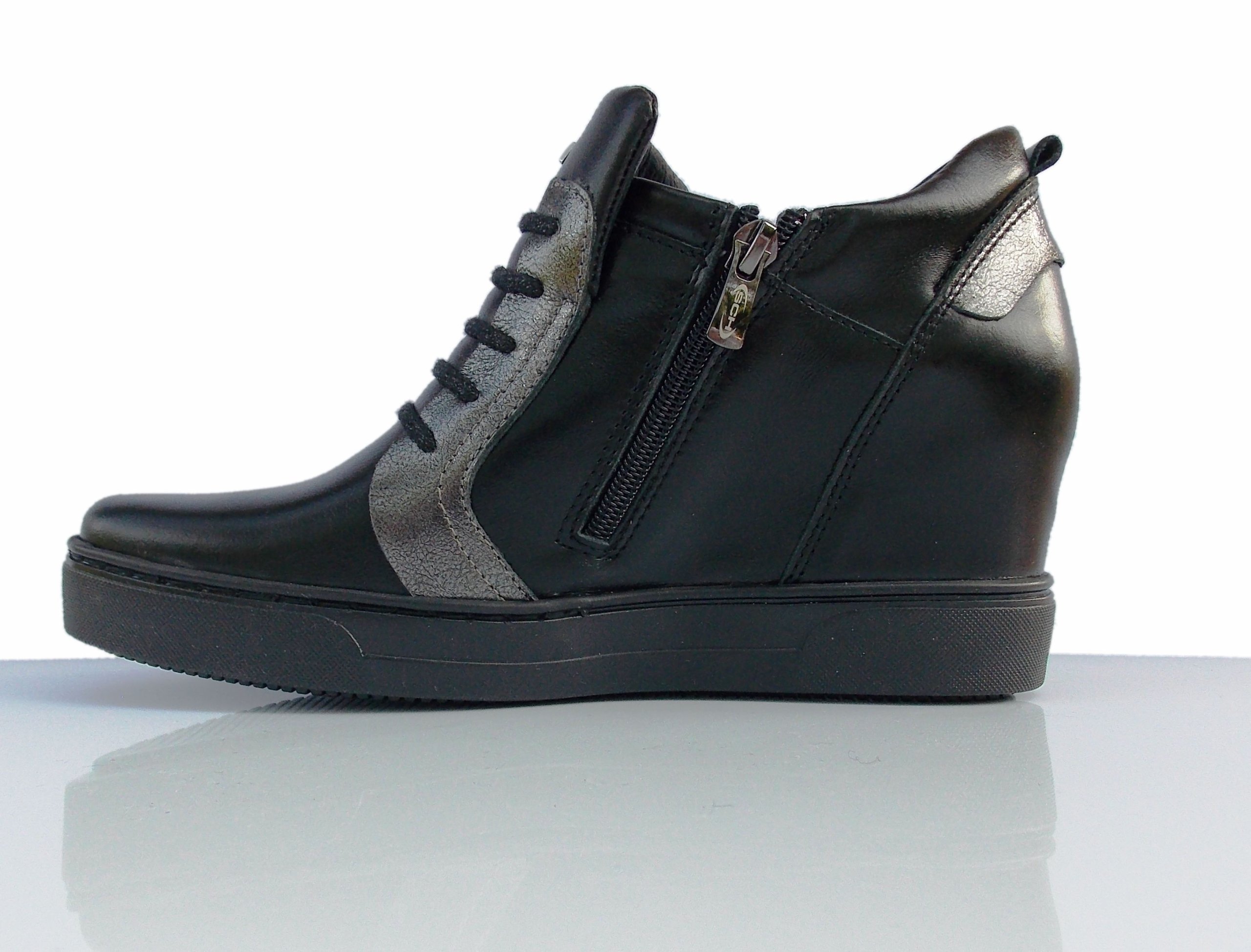 CZARNE SNEAKERSY KIERA 649 R40 Rozmiar 40