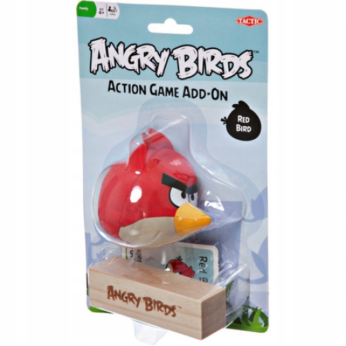 TACTIC ANGRY BIRDS - CZERWONY PTAK+KLOCEK 40635