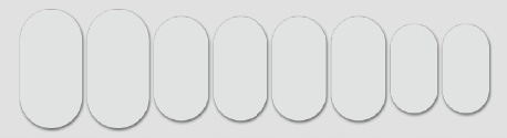

Lizard Skins naklejki ochronne Patch Kit clear