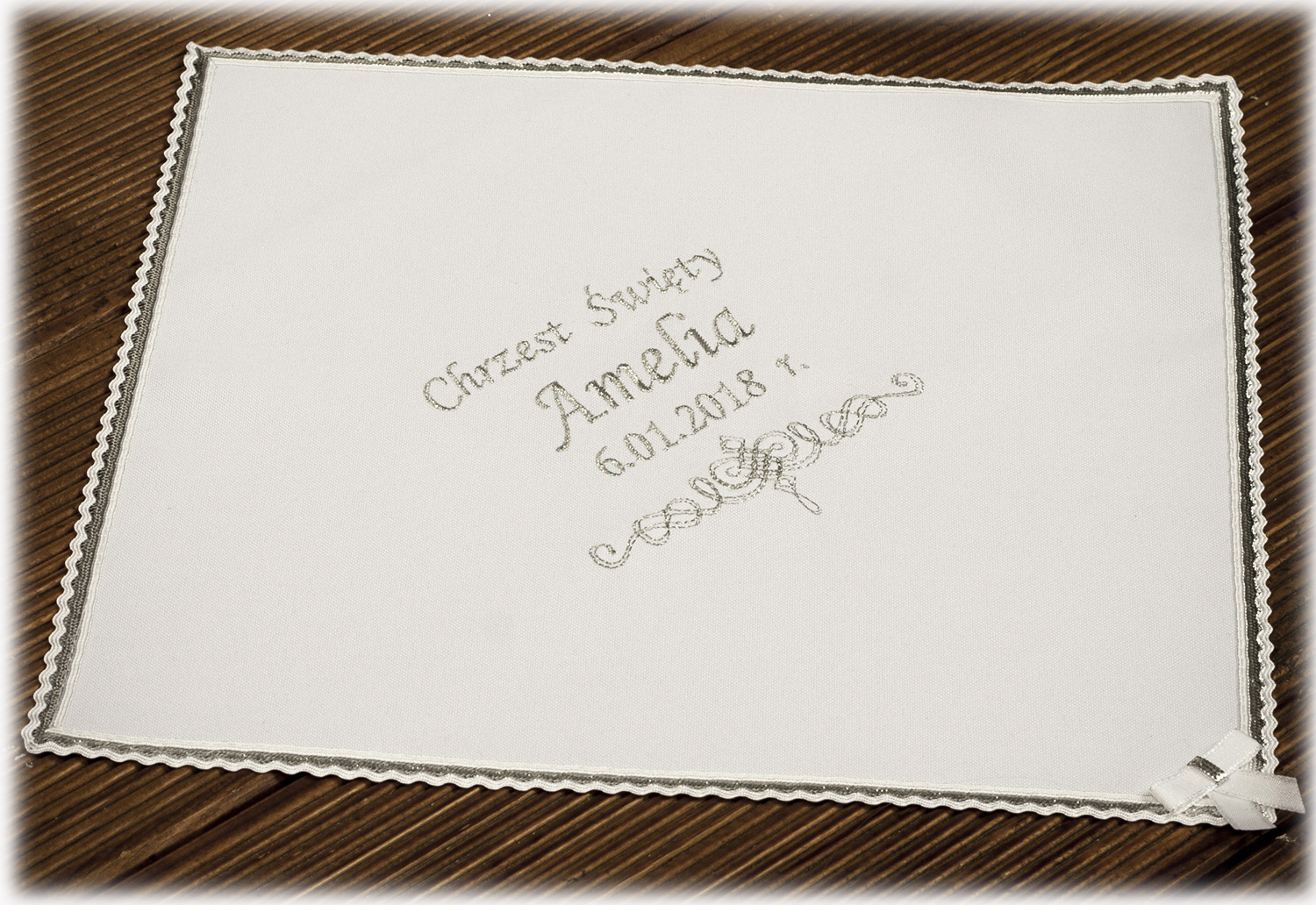 BIAŁA SZATKA DO CHRZTU NA CHRZEST Rodzaj szatka