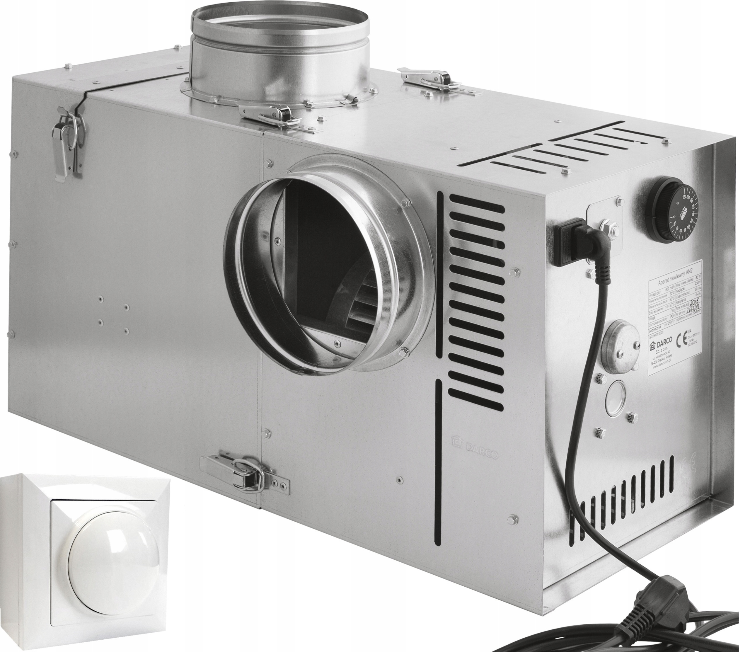 

Turbina kominkowa Banan 1 Darco 400m3/h+ Regulator