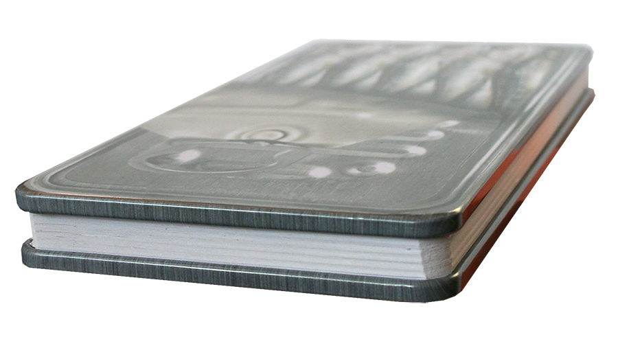 Okazały notes w twardej oprawie jak konserwa rybna notatnik kieszonkowy Kod producenta notes