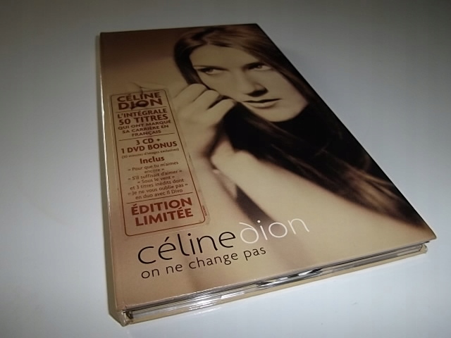 【公式ショップ】 Ne On Dion Celine Change FOT DVD + CD 3 DELUXE Pas その他