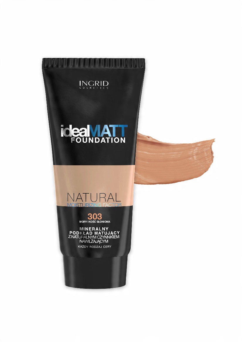 

Ingrid Ideal Matt matujący Naturalnie Ciemny 303