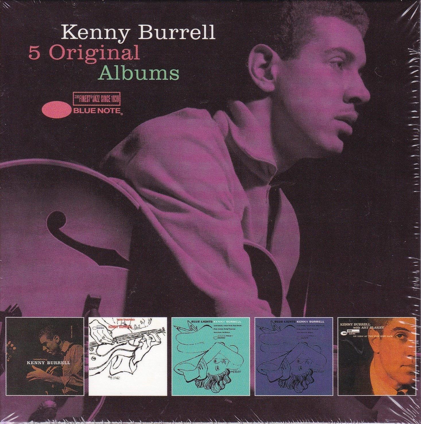 Albums 5. Kenny Burrell. 5 Original albums. Kenny g CD.