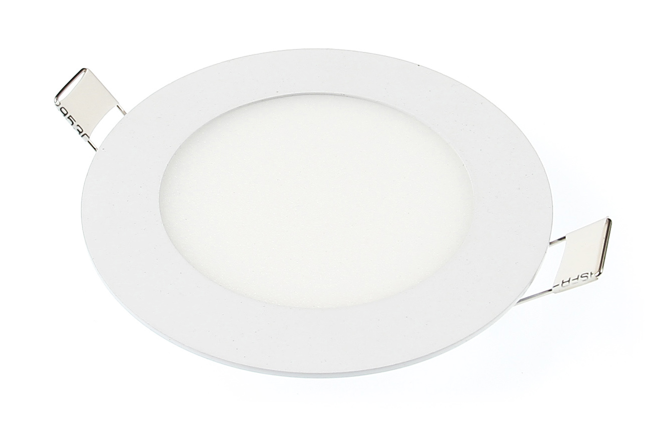 PANEL LED PODTYNKOWY OKRĄGŁY 12W PLAFON BIAŁY CIEPŁY 3000K EAN (GTIN) 5903178723229