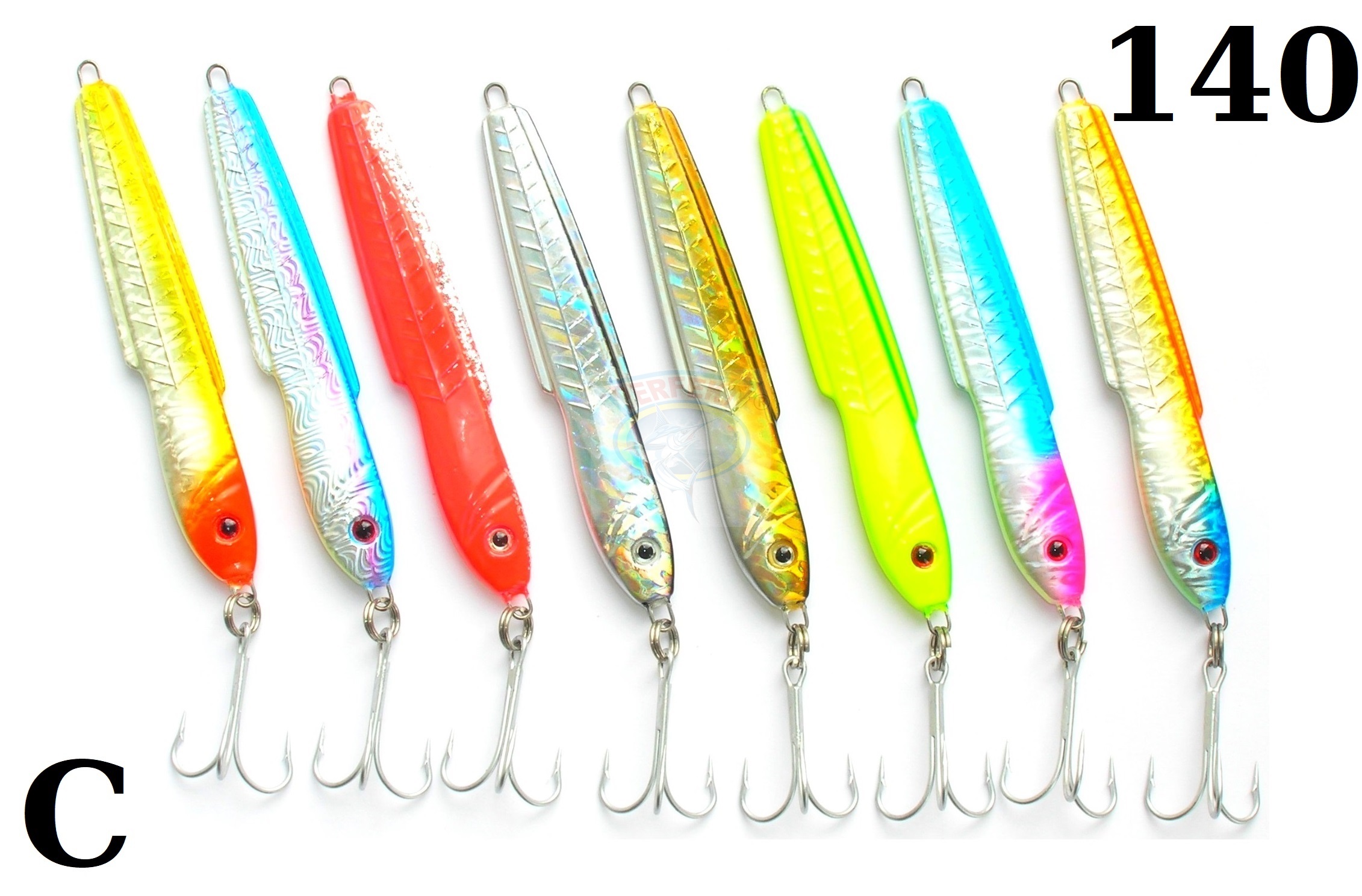 8 X Treska Pilker Perfekt Bora Sport 140gr s.C.