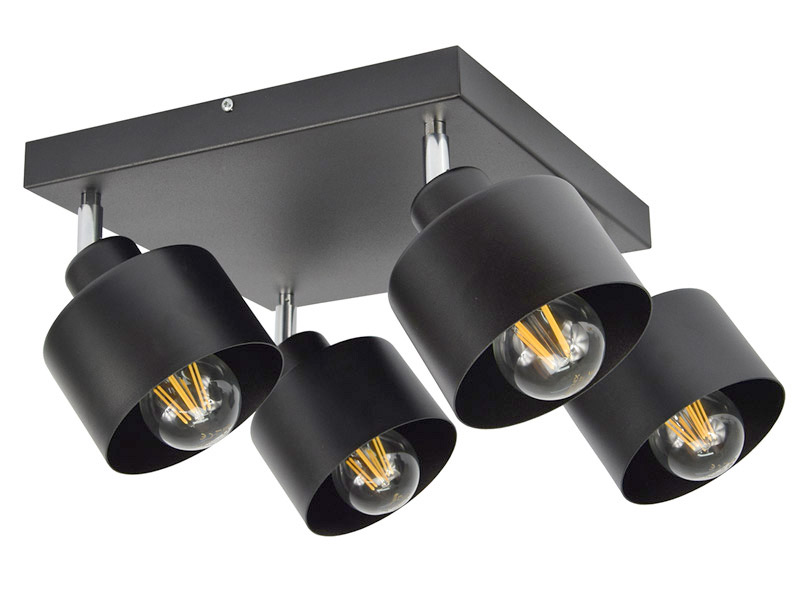 

Lampa Sufitowa Plafon Żyrandol Loft Edison Led