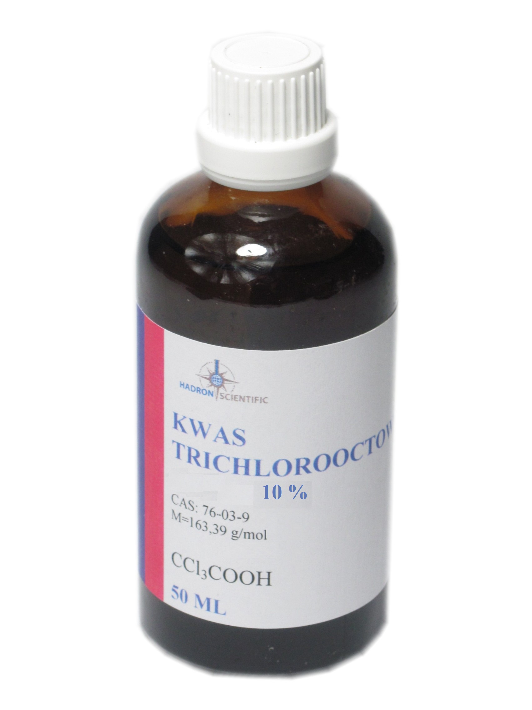 

Kwas Trójchlorooctowy Tca 10% 50ml