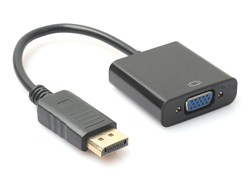 Adapter konwerter kabel DP DisplayPort do VGA Marka Savio