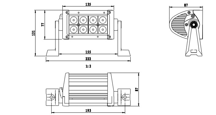 LAMPA ROBOCZA LED PANEL 24W CREE 1680Lm SWIATLA Part number 02588