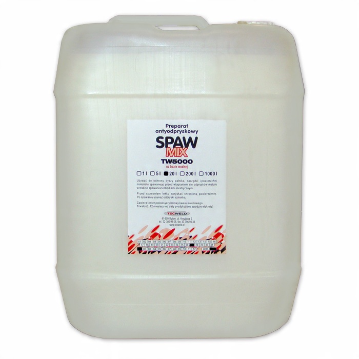 

Preparat Antyodpryskowy Spawmix Kanister 20L Płyn
