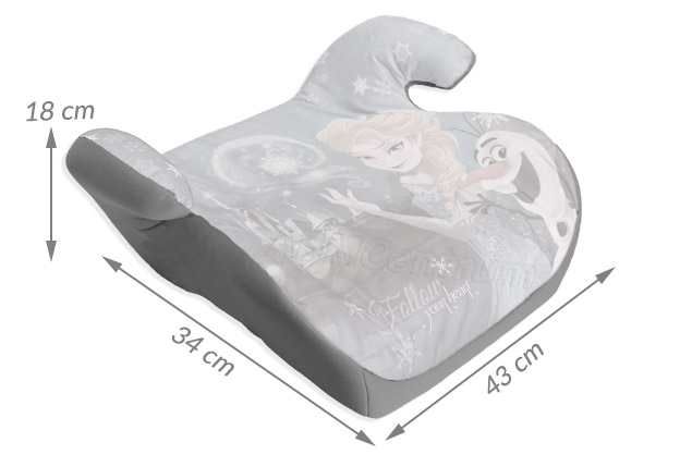 FOTELIK SAMOCHODOWY SIEDZISKO 15-36 kg PRINCESS Rozmiar 15-36 kg