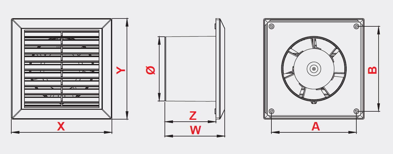 WENTYLATOR WYCIĄG ŁAZIENKOWY CLASSIC WC100T TIMER Marka Awenta