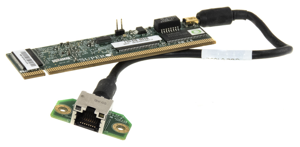 Supermicro AOC-SIM1U+ AOC-USB2RJ45 CBL-0165L