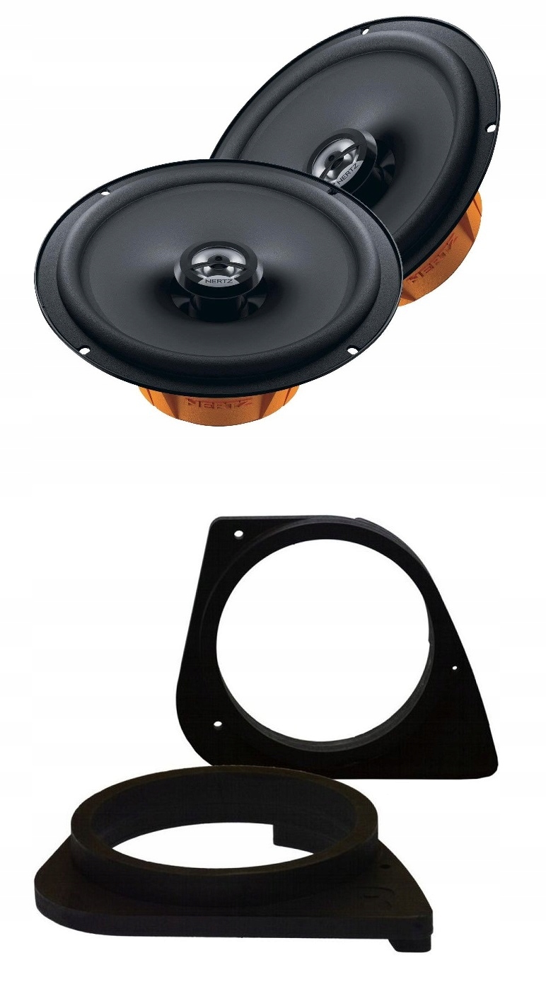 Hertz DCX 165.3 Reproduktory auto dištančné Mdf 165 mm Bmw E46 Sedan predné
