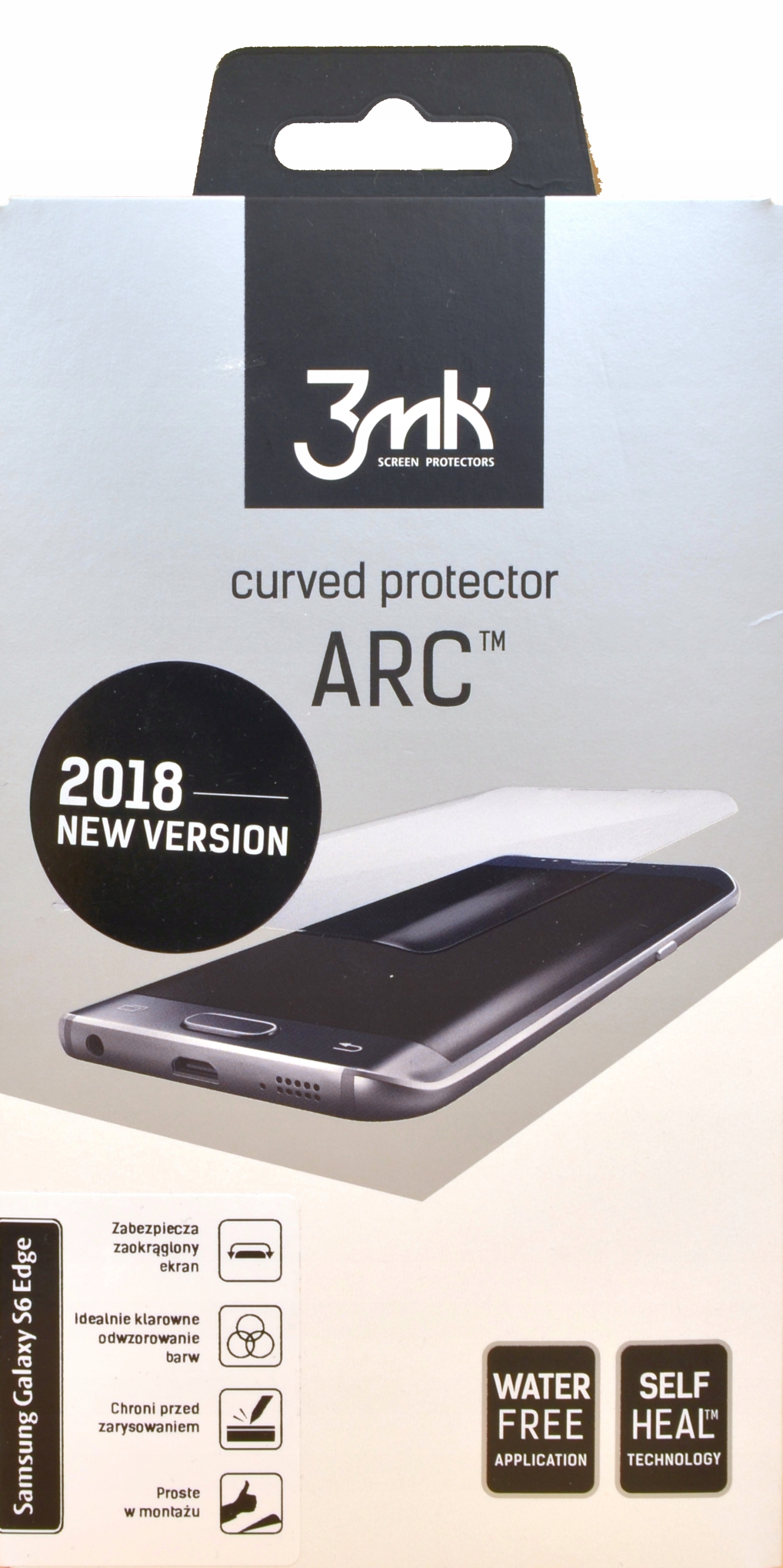 

Folia 3MK Arc do Samsung Galaxy S6 Edge Cały Ekran