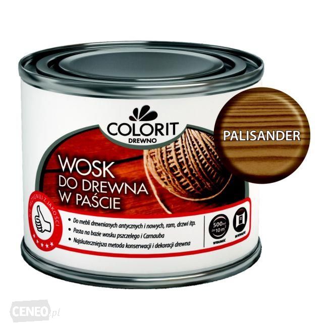 WOSK DO DREWNA W PAŚCIE 500ml COLORIT 7 kolorów (ITC/WDDP/01/500ML) • Cena,  Opinie • Środki pielęgnujące i naprawcze 6265704221 • Allegro