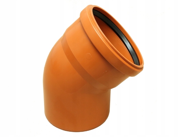 

Kolano do kanalizacji Pvc-u 160 < 45
