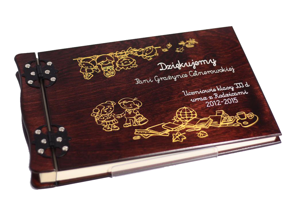 ALBUM DREWNIANY ZDJĘCIA ZAKOCZENIE ROKU SZKOLNEGO Kod producenta 00000018