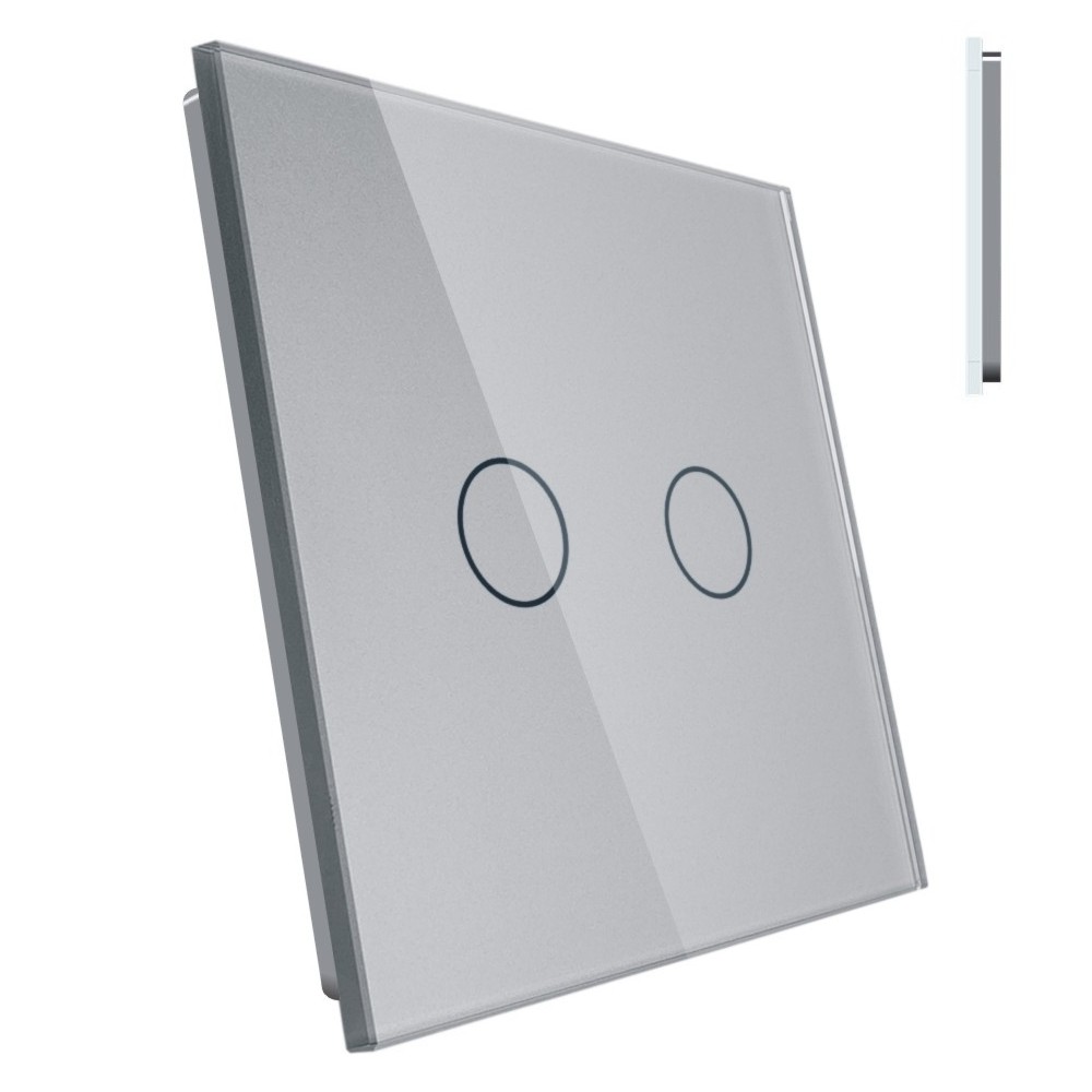 

Livolo Panel Szklany Włącznika Dot. Podwójnego S