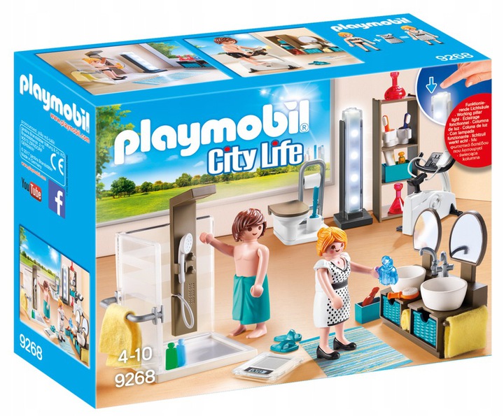 

Playmobil 9268 Łazienka Do Domu 9266