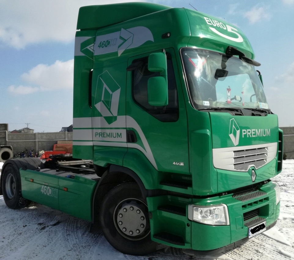 седельный тягач renault premium 430dxi.