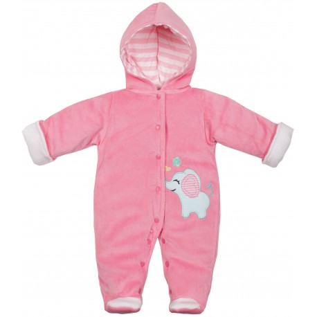 KOMBINEZON NIEMOWLĘCY WELURKOWY 62-68 CM (3-6M) Rodzaj niemowlęcy
