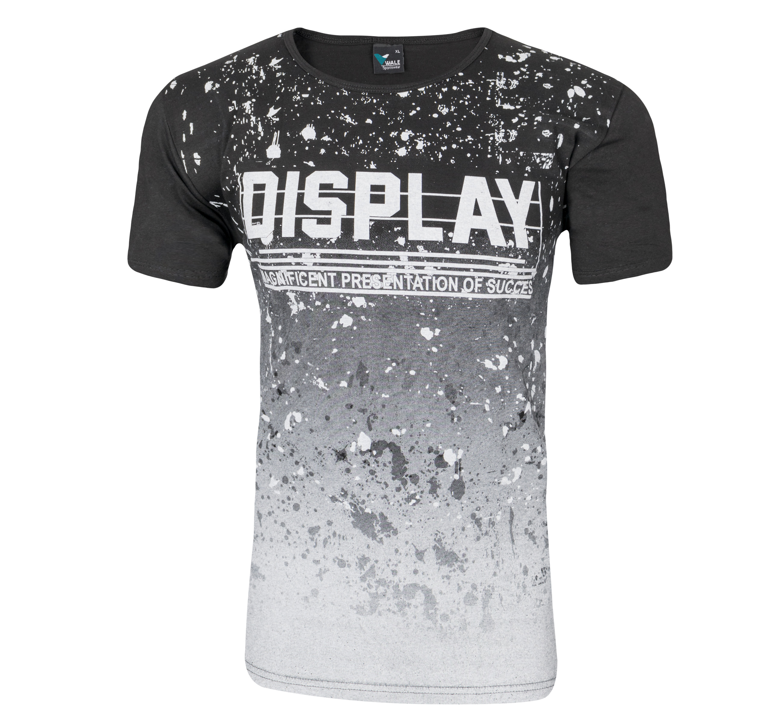 

Koszulka Podkoszulek T-shirt Męski KP05 3XL czarny