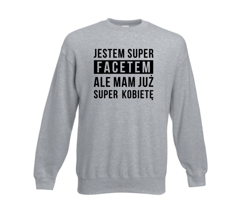 

Bluza Z Nadrukiem Napisem Walentynki XXL