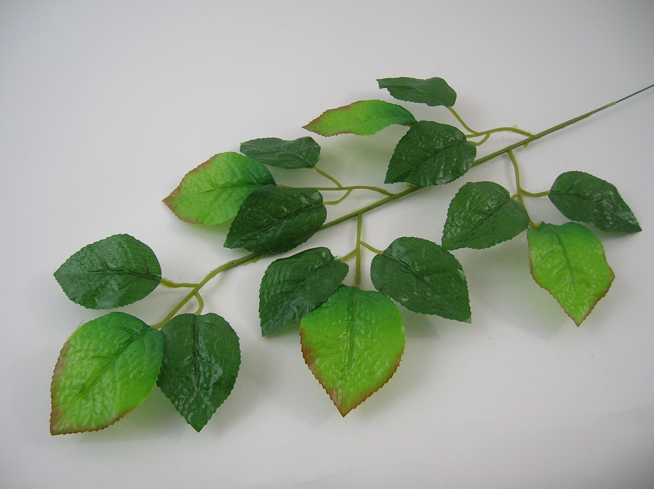 SZTUCZNE ROŚLINY LIŚĆ, GAŁĄZKA LIŚCI WZÓR 1 - RÓŻA Marka inna