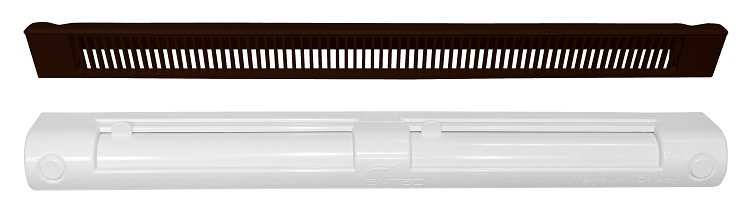 Nawiewnik do okna VENTEC VT 201 CIEMNY BRĄZ/BIAŁY Rodzaj nawiewnik