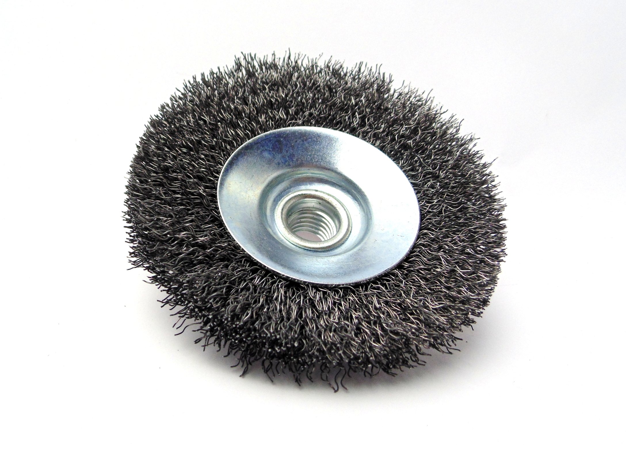 SZCZOTKA DRUCIANA BOCZNA STALOWA M14 100mm Marka Geko