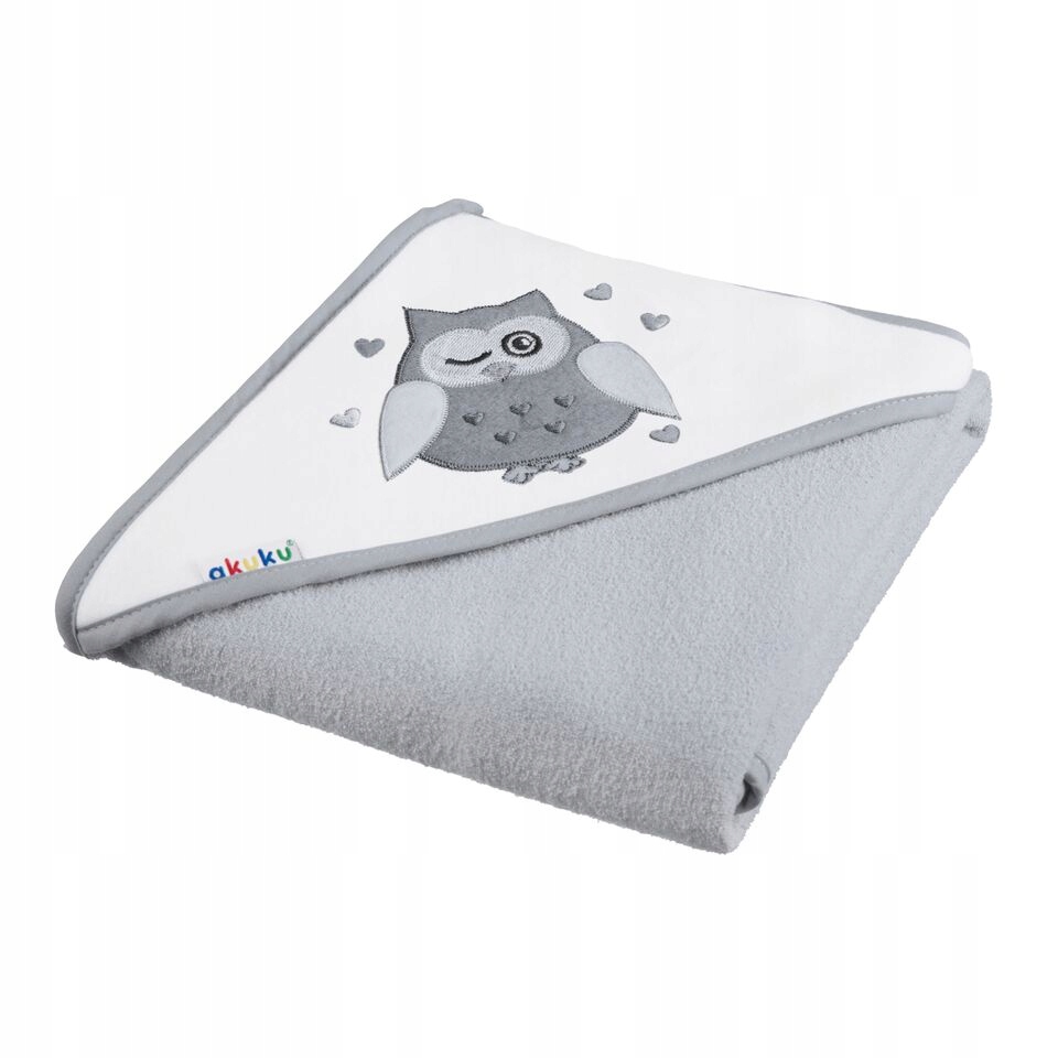 AKUKU ręcznik z kapturem OKRYCIE KĄPIELOWE 100x100