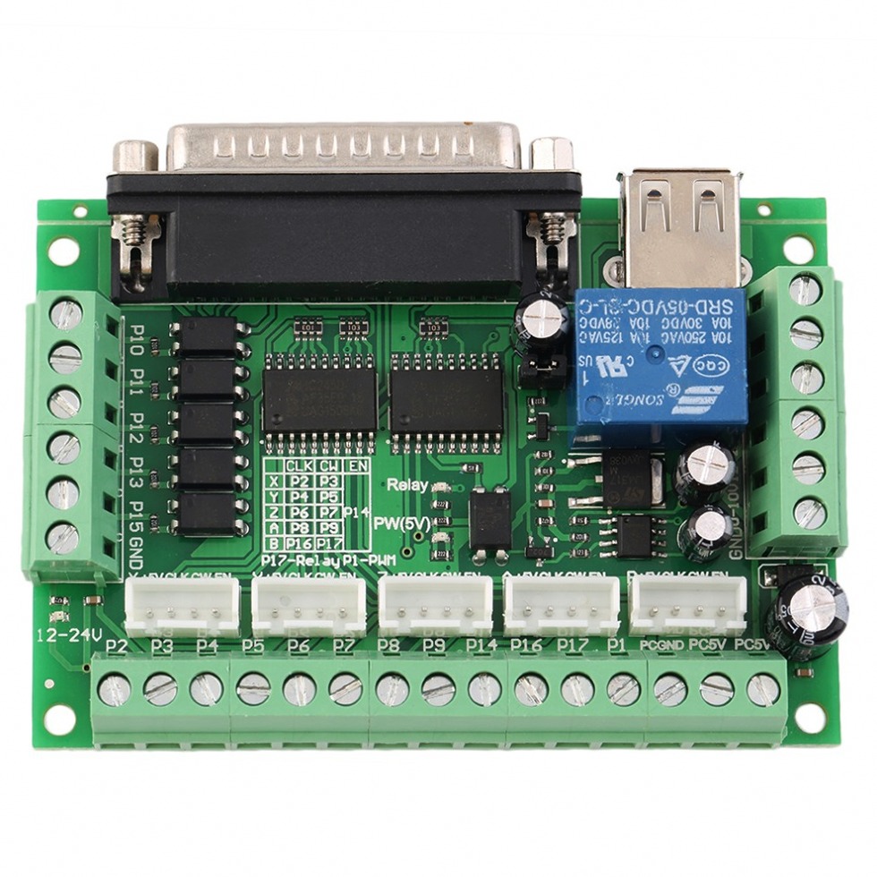 KONTROLER STEROWNIK CNC 5 OSI DO MACH LINUX CNC... Rodzaj sterownik