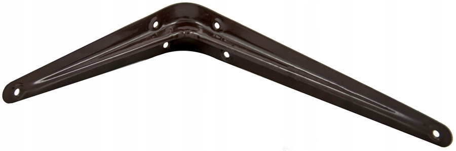 

Wspornik półki kątownik pod półkę 200x150 mm brąz